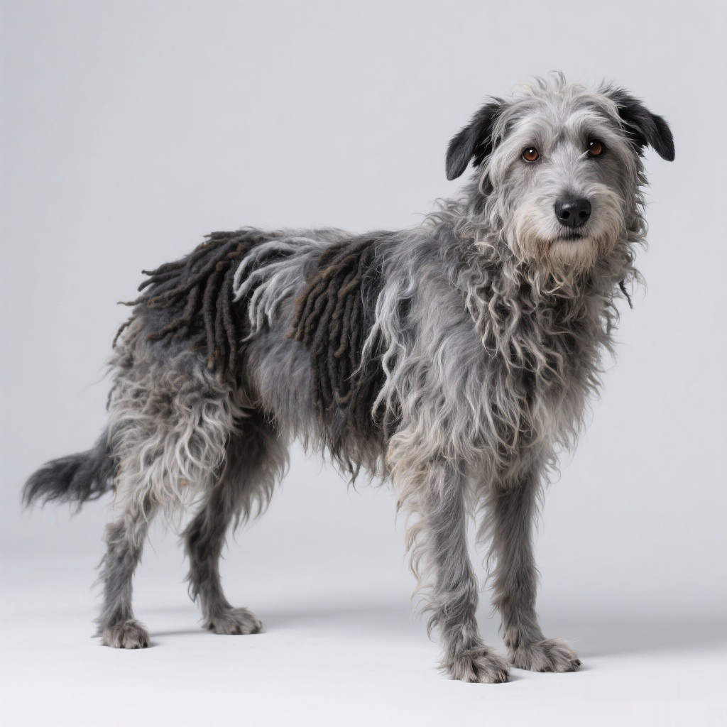 贝加马斯卡牧羊犬 标准外观