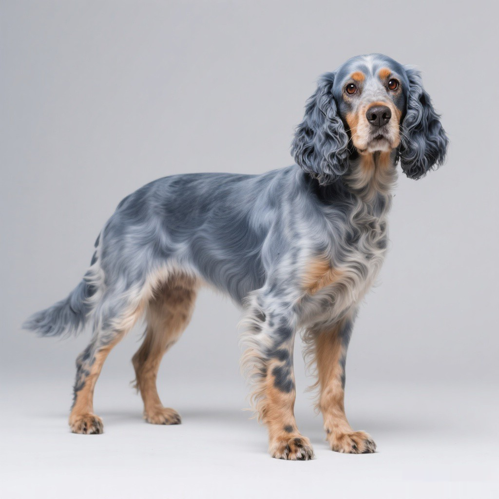 蓝色皮卡第猎犬 标准外观