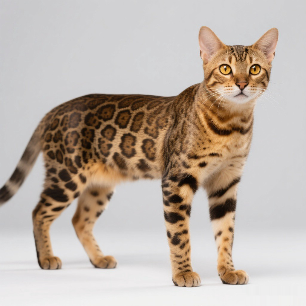 加州闪亮猫 标准外观