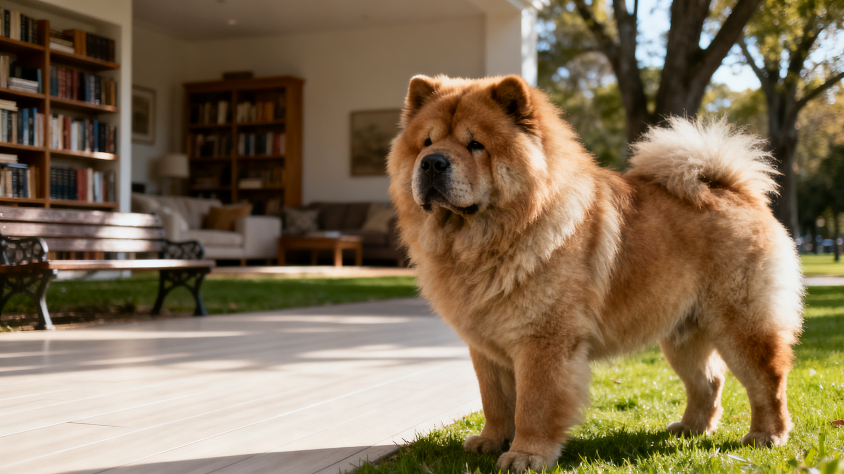 松狮犬