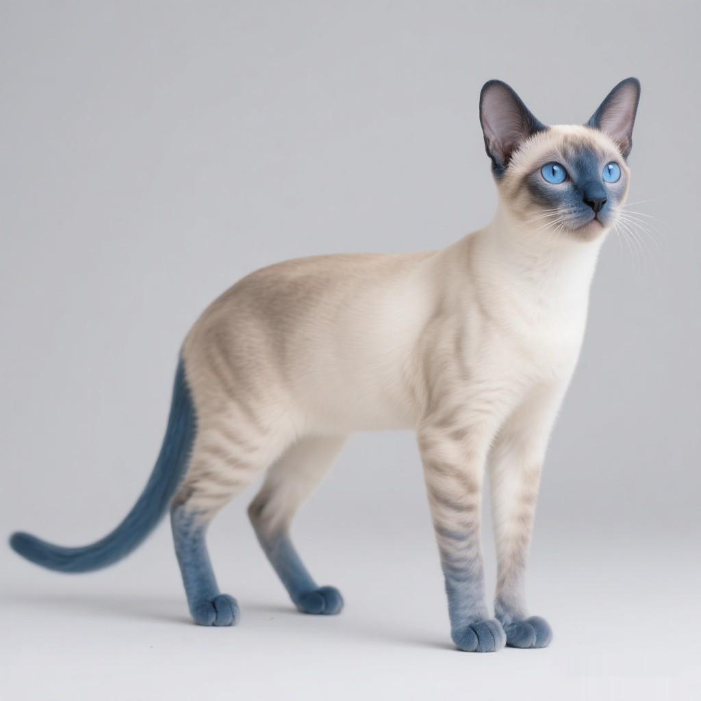 重点色短毛猫 标准外观