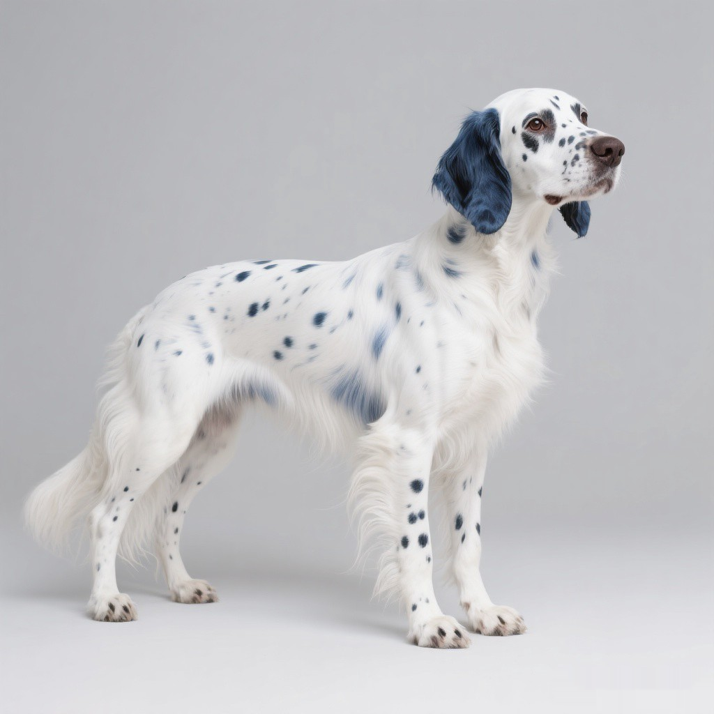 英国雪达蹲猎犬 标准外观