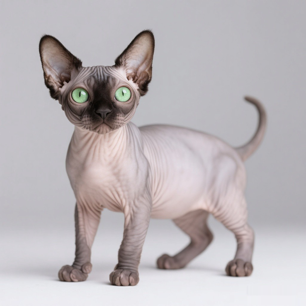 明斯金猫 标准外观