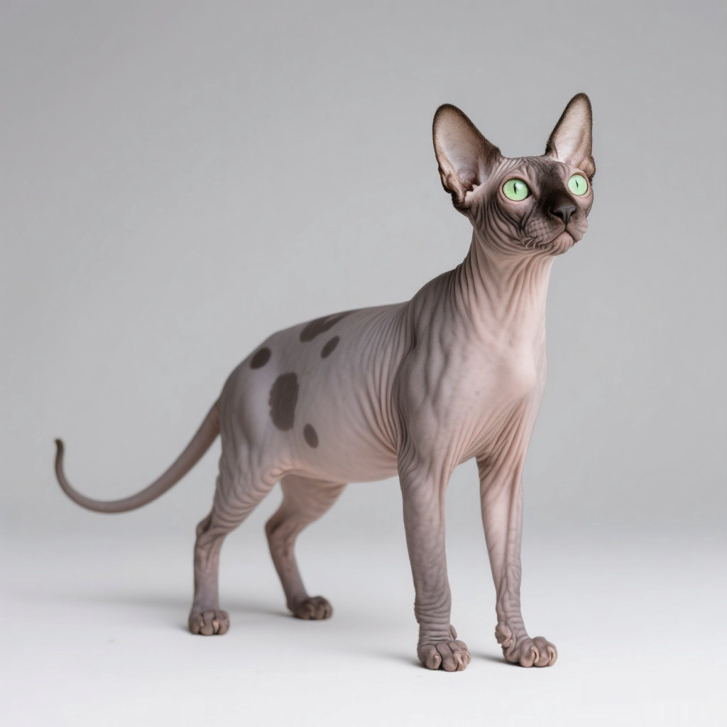 彼得秃猫 标准外观