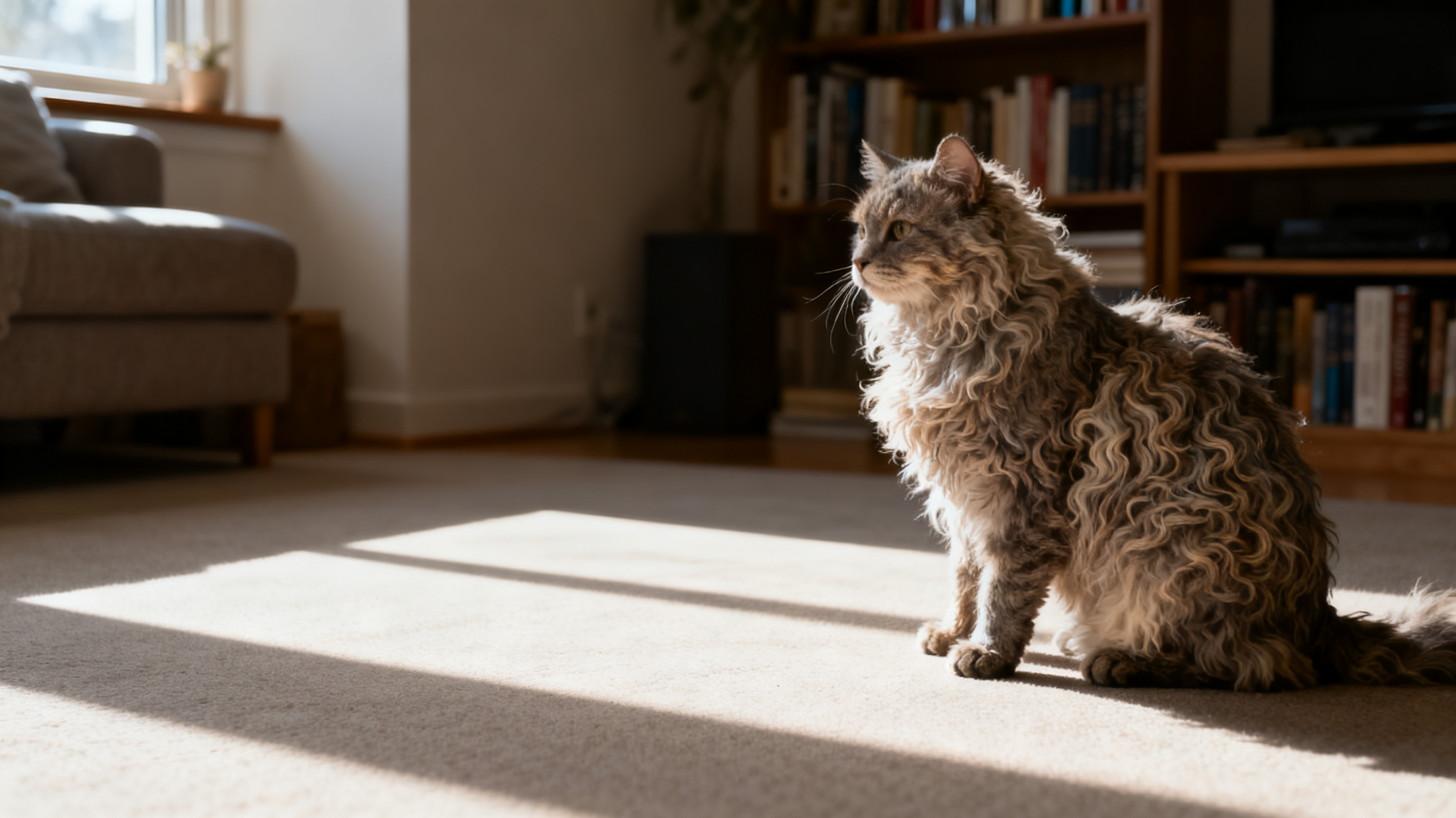 塞尔凯克卷毛猫