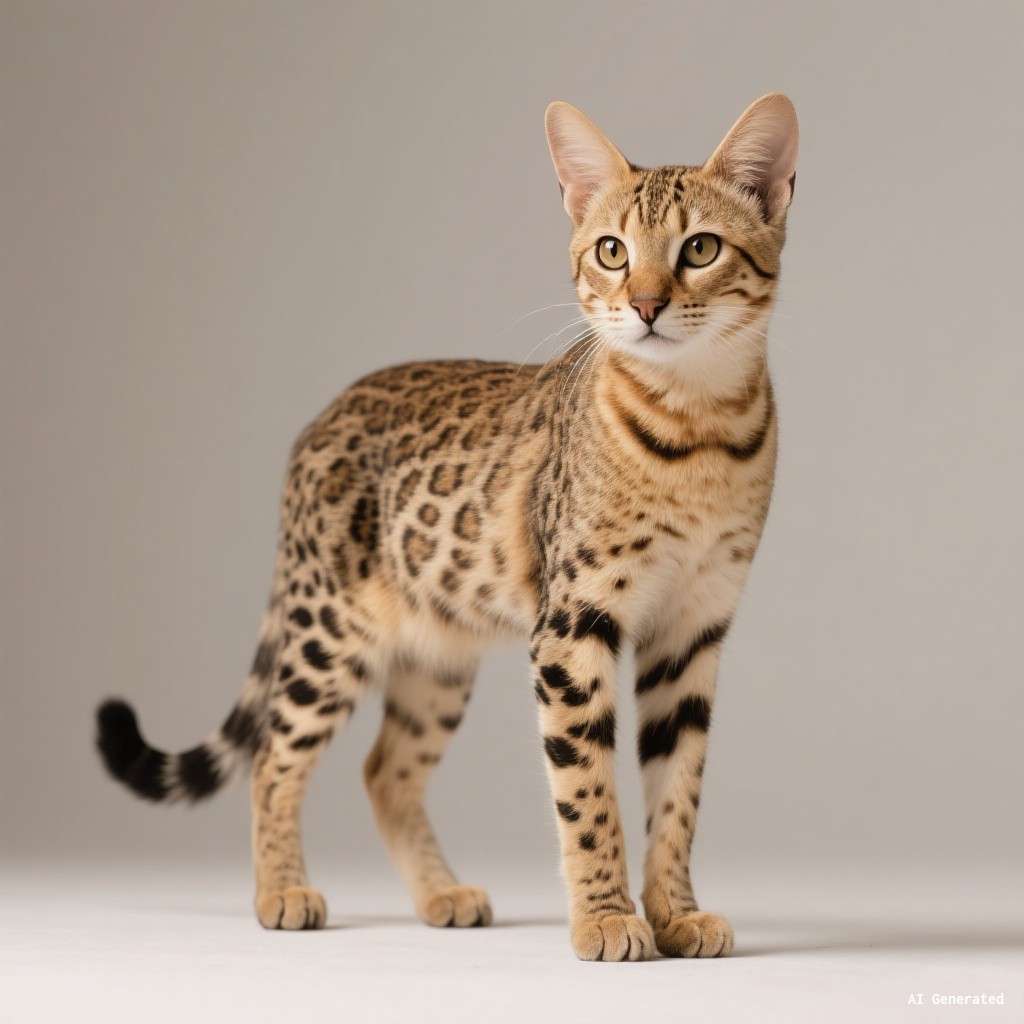 塞伦盖蒂猫 标准外观