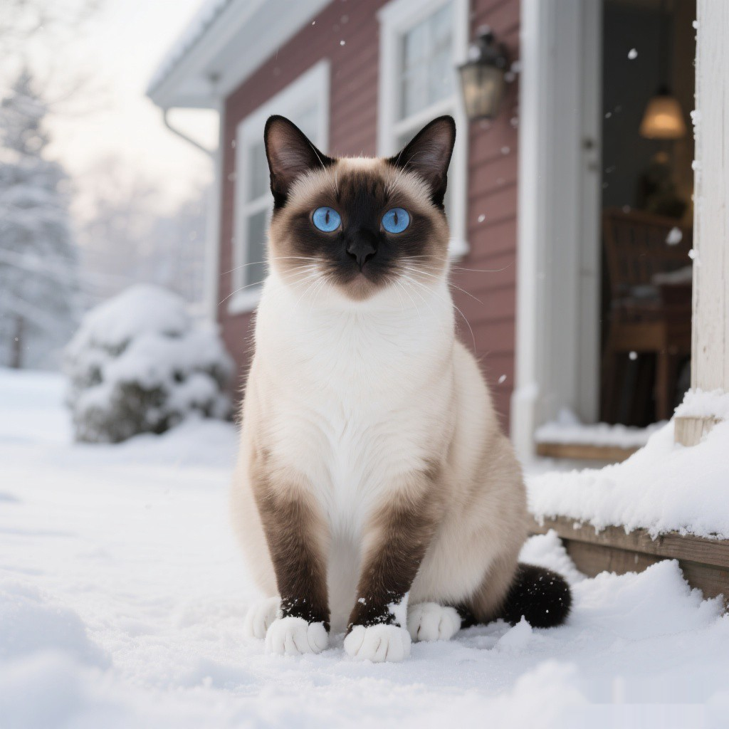 雪靴猫 品种特征